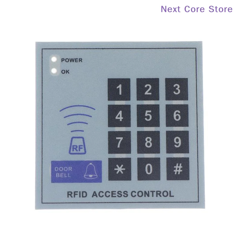

[NC]Keypad Mask Panel Coating For Keypad IC ID Access Control System Device Machine Security Proximity Entry Door Lock[NC]