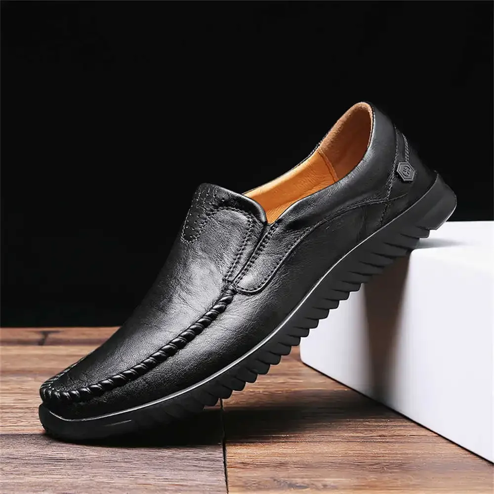 Moccasin Real Leather Light Green Sneakers Casual Men's Black Boot Men's Shoes For Summer Sports Class Baskette Hand Made