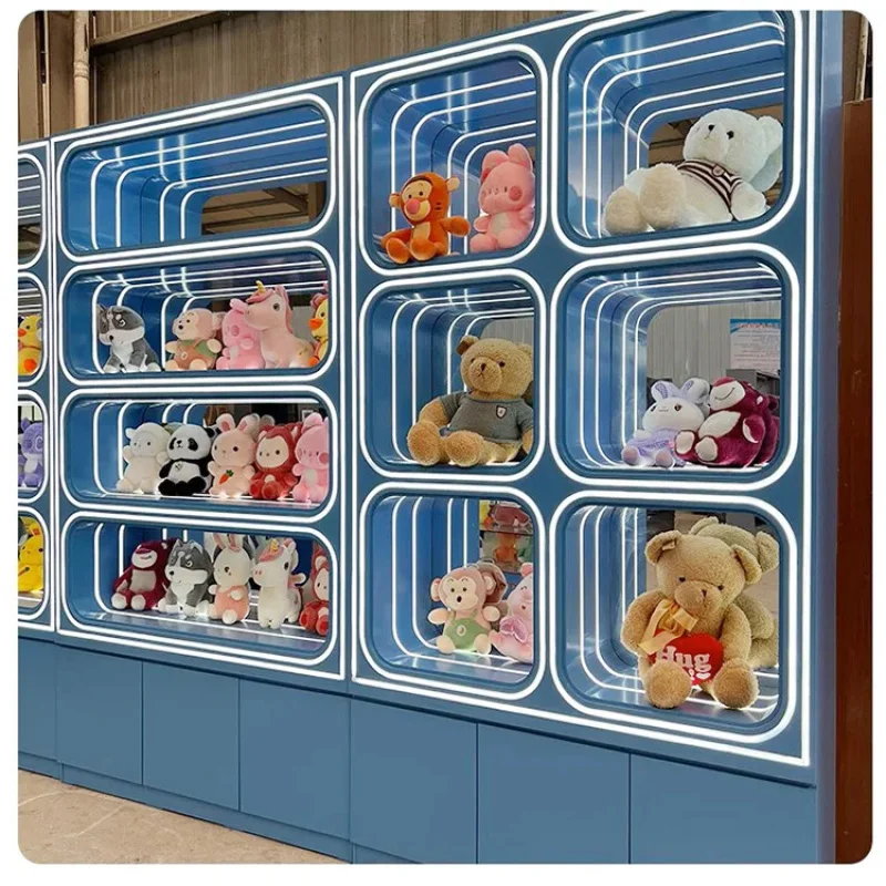 custom.Modern Shop Fixture Wood Furniture Design Retail Games Decorations Kids Toy Display Shelves Toy Shop
