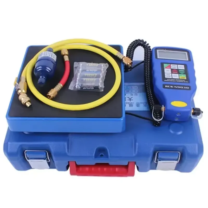 Hot Selling Refrigerant Electronic Scale For AC System Quantitative Filling Programming Charging Scale With LCD Display