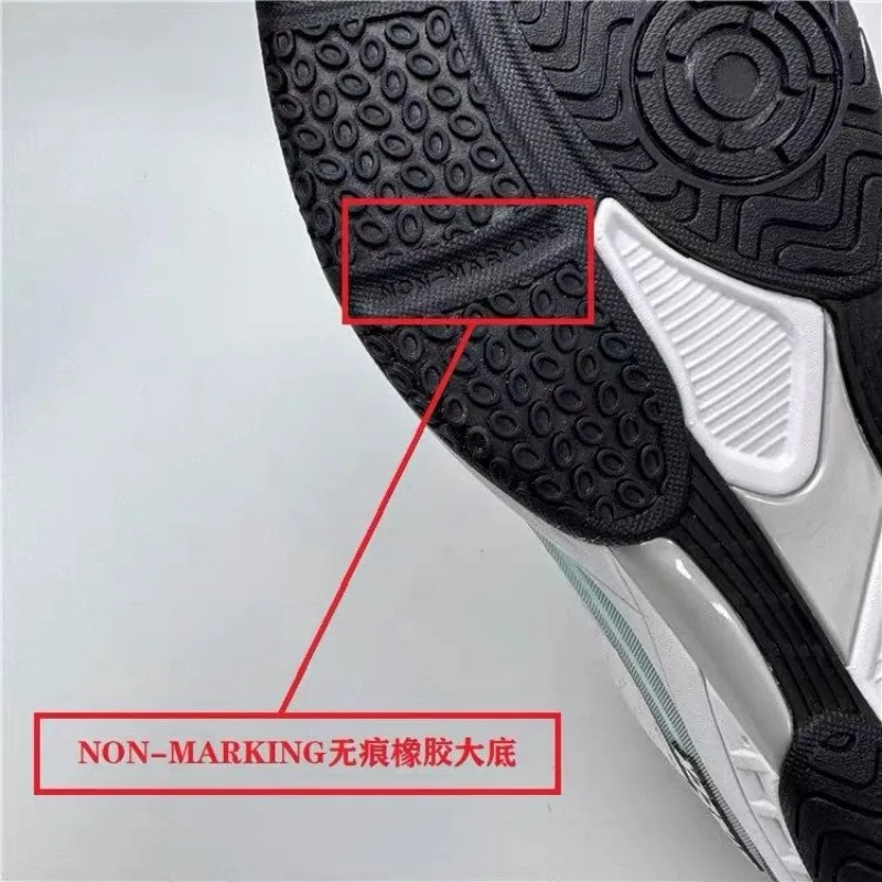 2024 vendita calda unisex professionale indossabile scarpe da ping pong marca comode scarpe da ginnastica da badminton da uomo migliore scarpa da palestra antiscivolo