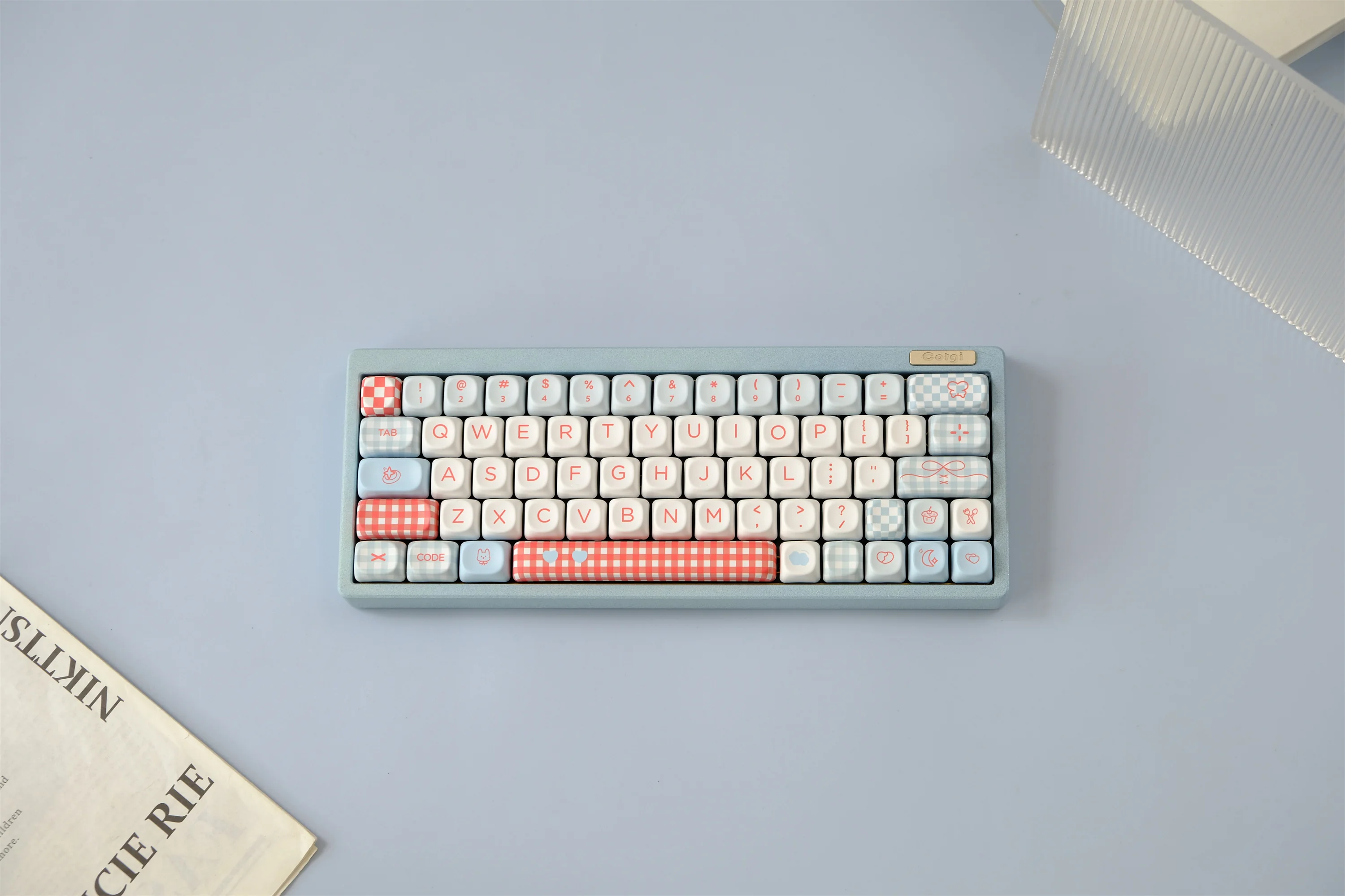 

Summer Interweaving 126 Key Keycaps Set PBT Material MOA Profile Keycap DYE-SUB Wooting For CHERRY MX Switch Mechanical Keyboard