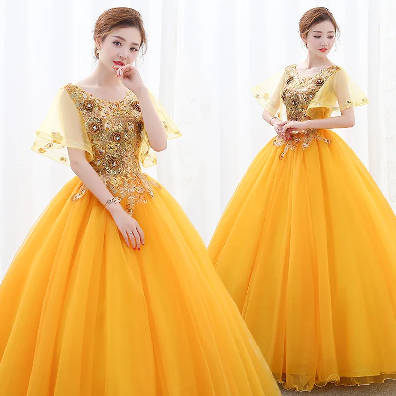 Gaun pesta mode kustom gaun Quinceanera gaun Tulle applique gaun pesta ulang tahun Prom gaun Formal