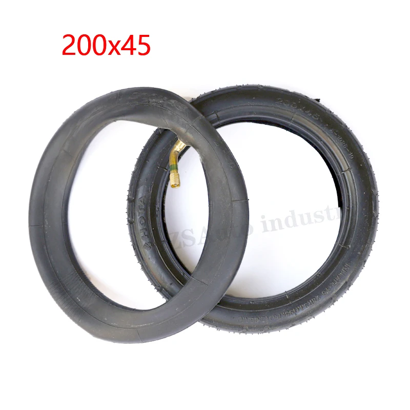 Applicable To Electric Scooters 8 Inch Caster With Tire And Inner Tube 10mm Inner Hole High-Quality Wheel, 200x45 Wheel