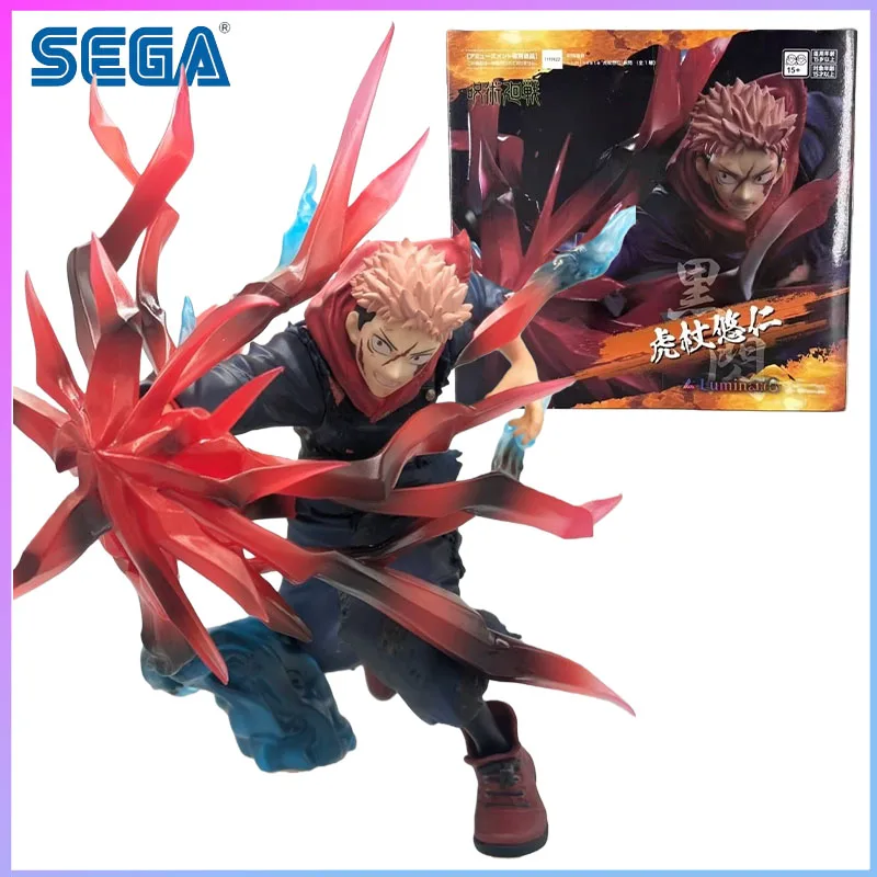 

SEGA In Stock Jujutsu Kaisen Luminasta Yuji Itadori Black Flash Ver in stock Model kit original garage kit Gifts Toys Model
