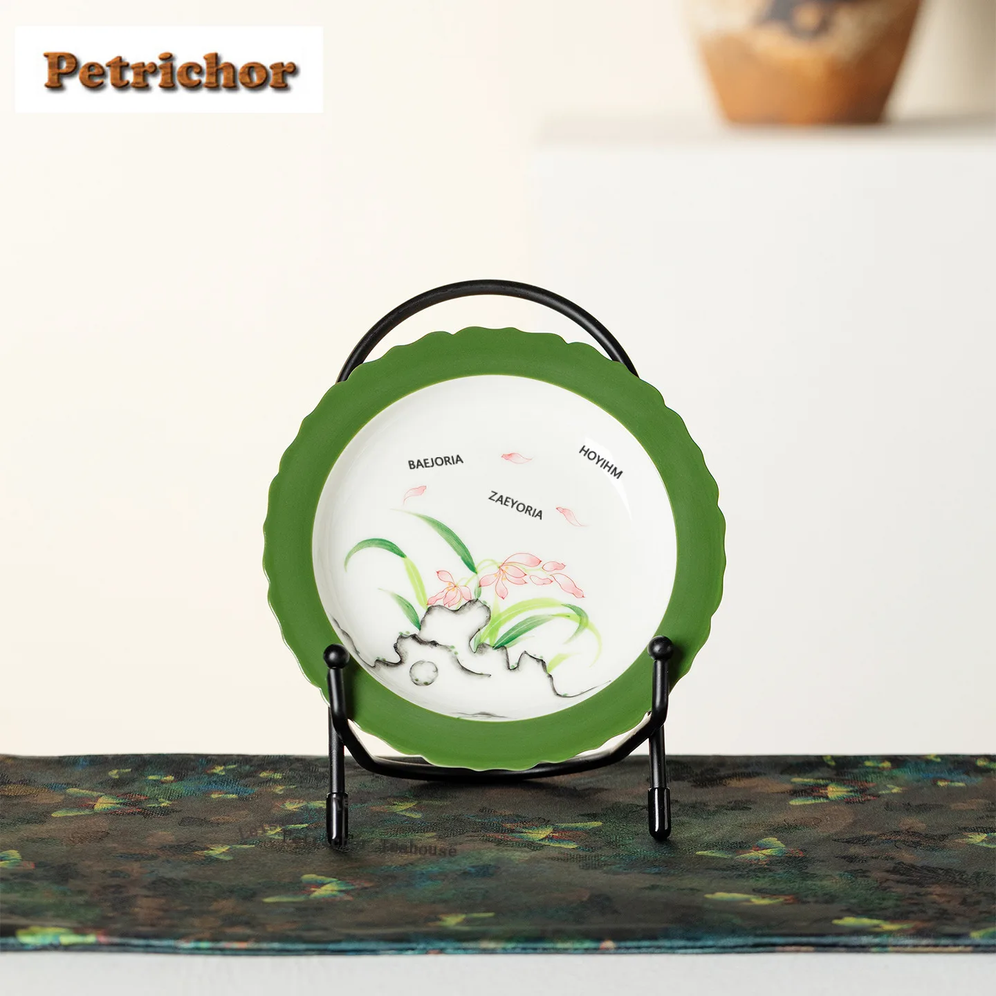 support-de-pot-d'orchidee-peint-a-la-main-dessous-de-plat-isolant-thermique-pour-theiere-plateau-de-service-a-the-sous-verres-articles-de-decoration-pour-le-the-pu-erh