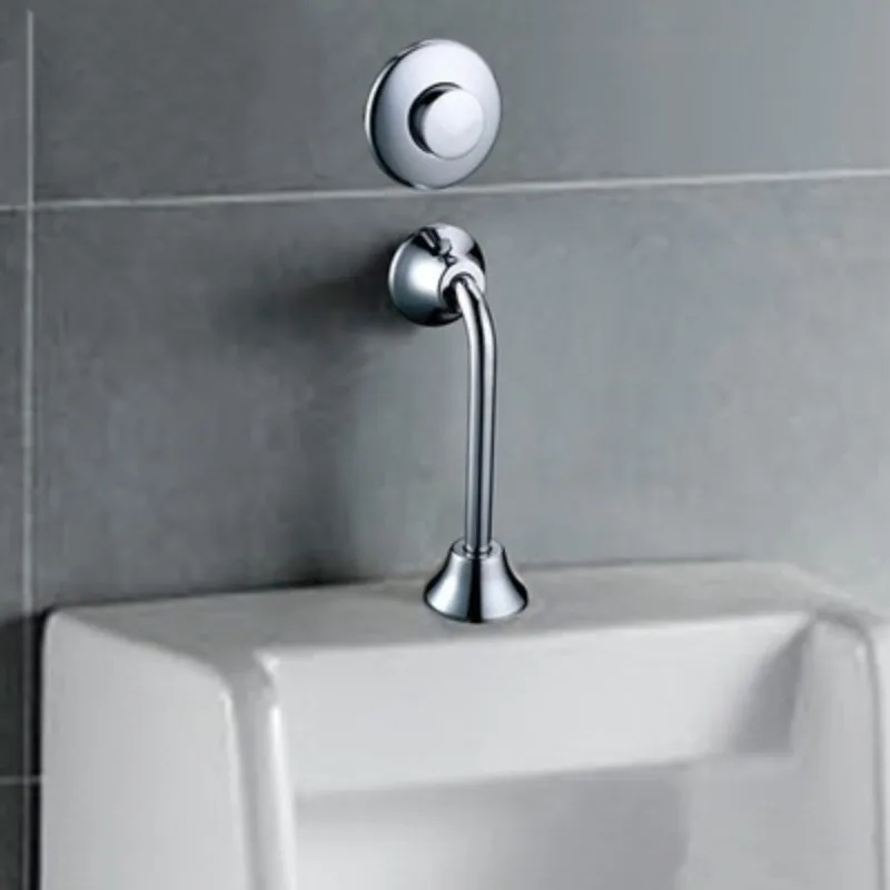 Pee Flush Valve, Urinal Flush Valve, All Copper, Hand Press Delay Flush