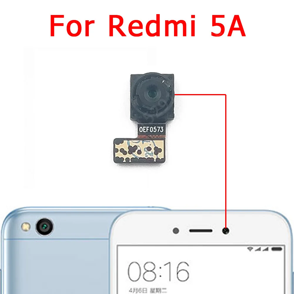 Front Camera For Xiaomi Redmi 8 8A 9 9A 9C 9T 5 Plus 5A 6 6A 7 7A Frontal Selfie Facing Camera Module Flex Small View