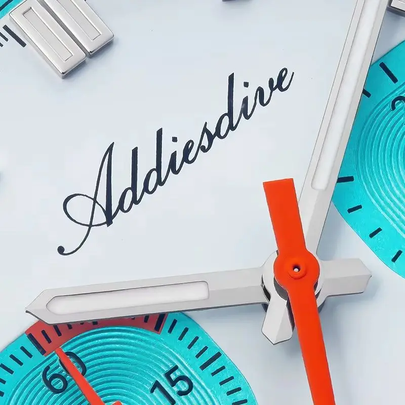 ADDIESDIVE 38MM Quartz Watch Bubble Mirror Glass Multifunction Chronograph Watch AD2529 Reloj Hombre Super Luminous Men Watches
