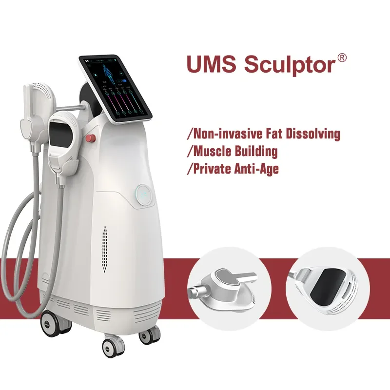 UMS Sculptor EMS RF Body Slimming Machine High Intensity Magnetic Muscle Stimulator Fat Burning Weight Loss Beauty Equipment