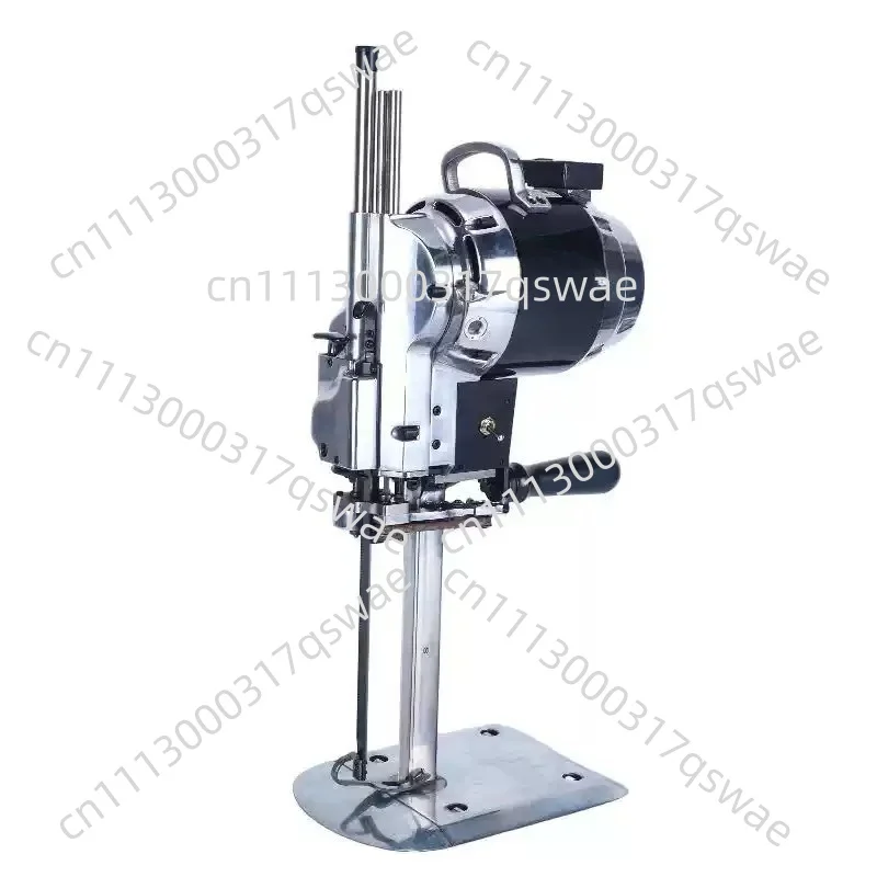 10 Inch Vertical Electric Fabric Scissors Cutter Straight Knife Cloth Cutting Machine With Auto Sharpening For Leather Paper