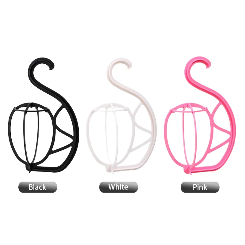 1Pcs Plastic Wig Stand Hanger Foldable Wig Holders For Hanging Multiple Wigs Portable Wig Hat Display Stand Hair Styling Tools
