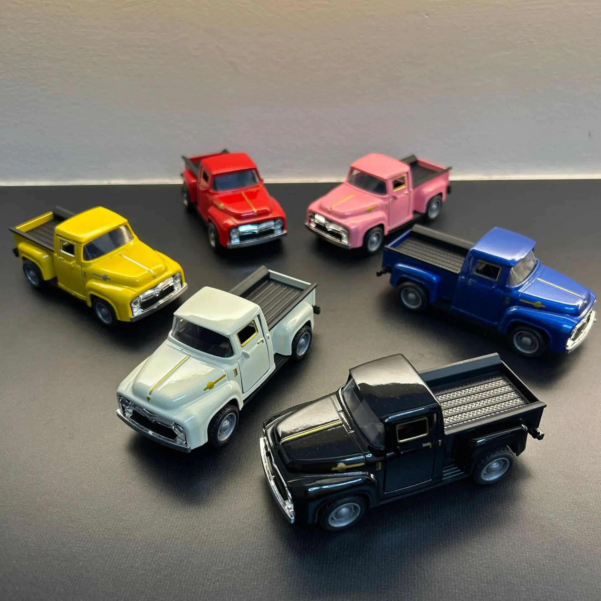 دييكاست سيارة جمع ريترو لاقط نموذج 1/38 مقياس سبيكة التراجع مركبة 11 سنتيمتر محاكاة صغيرة الصبي لعبة هدية سيارة الحلي