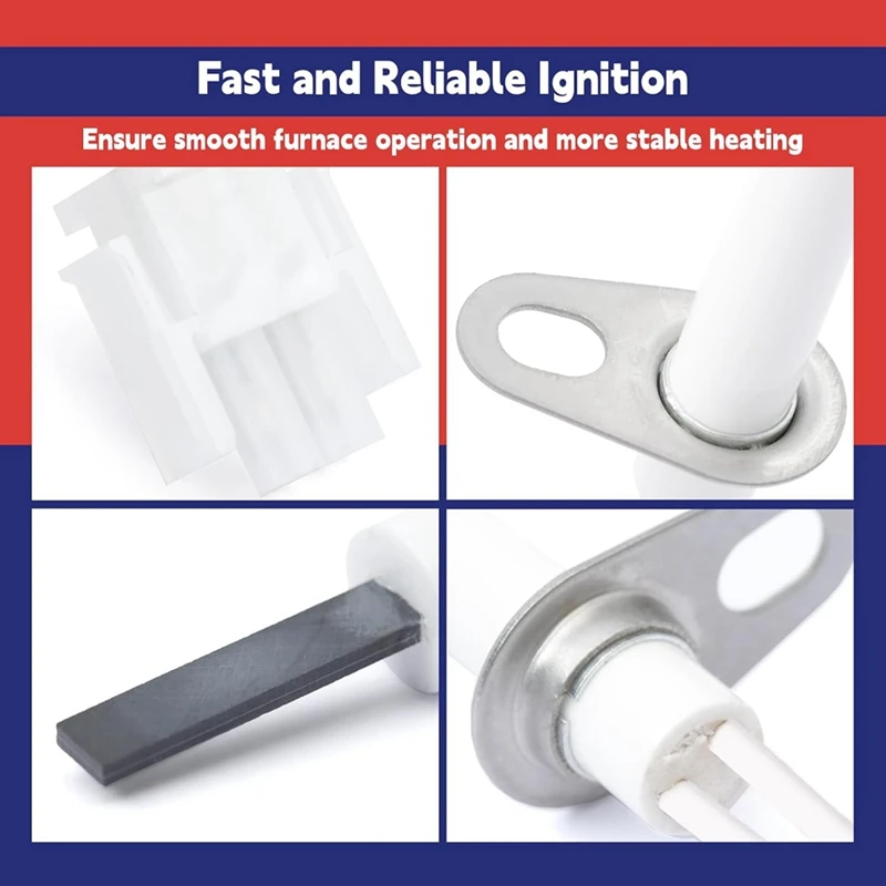 Igniter for Goodman 0130F00008S 0130F00008S Furnace Ignitors Replacement for Furnace Hot Ignitors Upgraded Heater