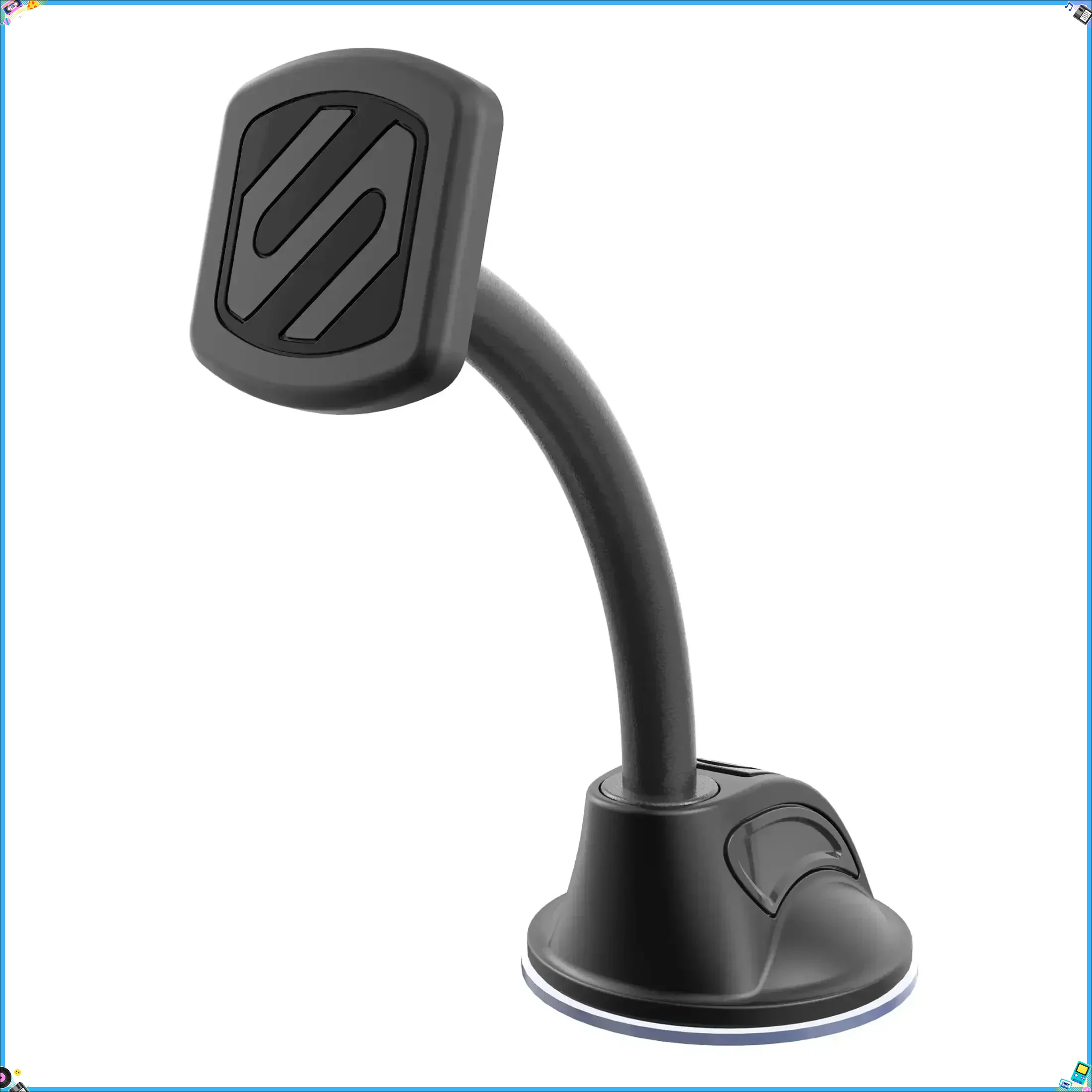 

Сильное магнитное автомобильное крепление для телефона — [Hands-Free] 360° ° Поворот для лобового стекла и приборной панели.