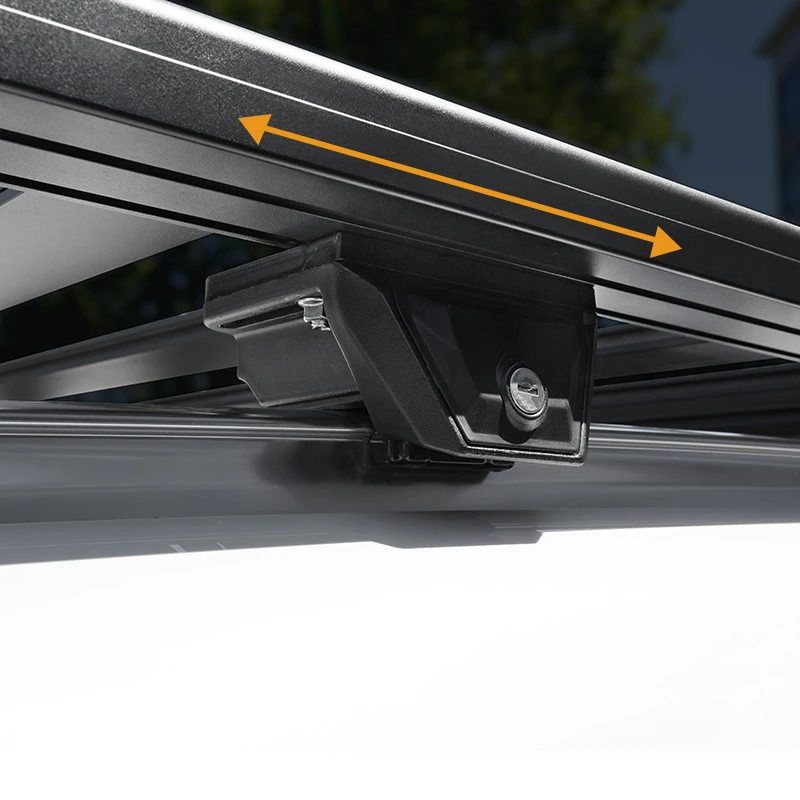 Durable Expandable Aluminum Roof Carrier For Offroad SUV, Crossbar-Free Installation