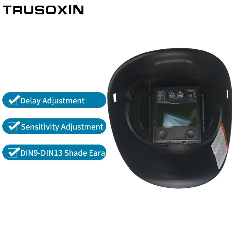 New  Big View 360°  with Side Window DIN9-DIN13 Welding Mask Welding Helmet