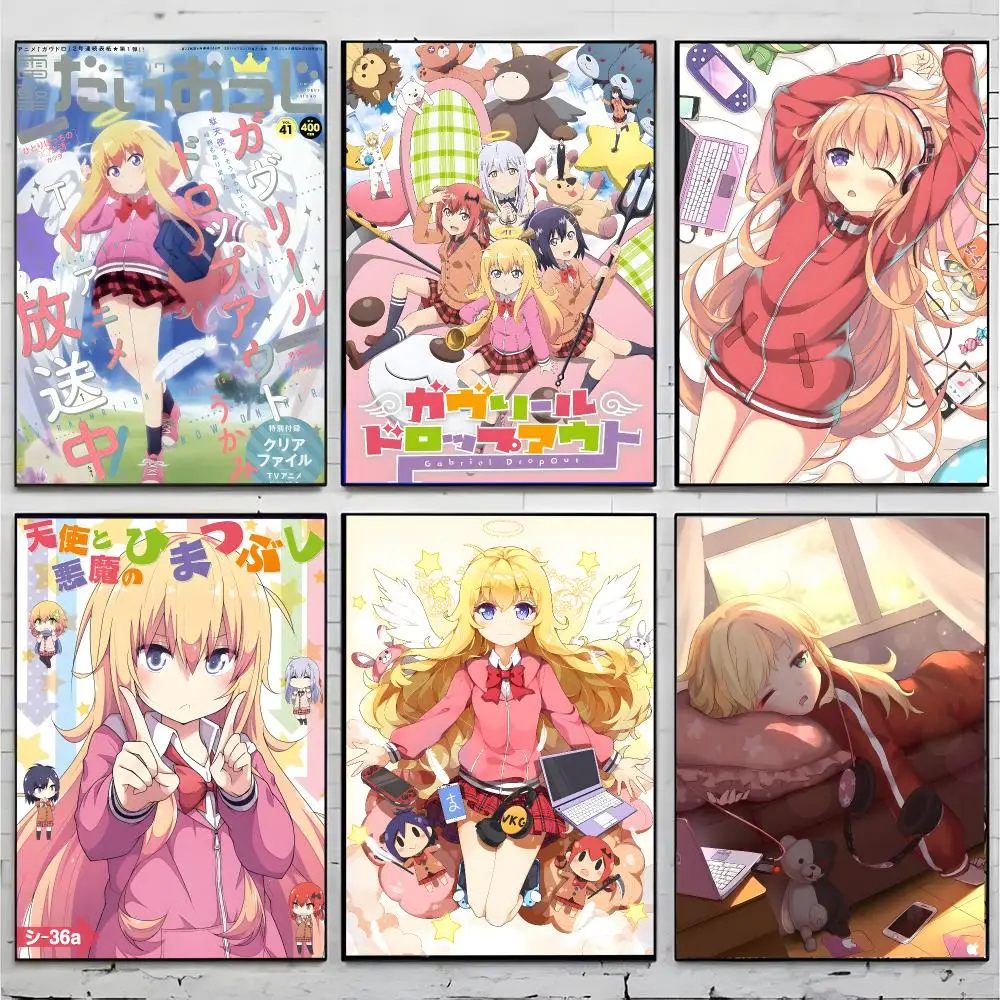 Anime Comedy G-Gabriel DropOut Poster Superior Home Space  Indoor Decorative Art & Home Decor
