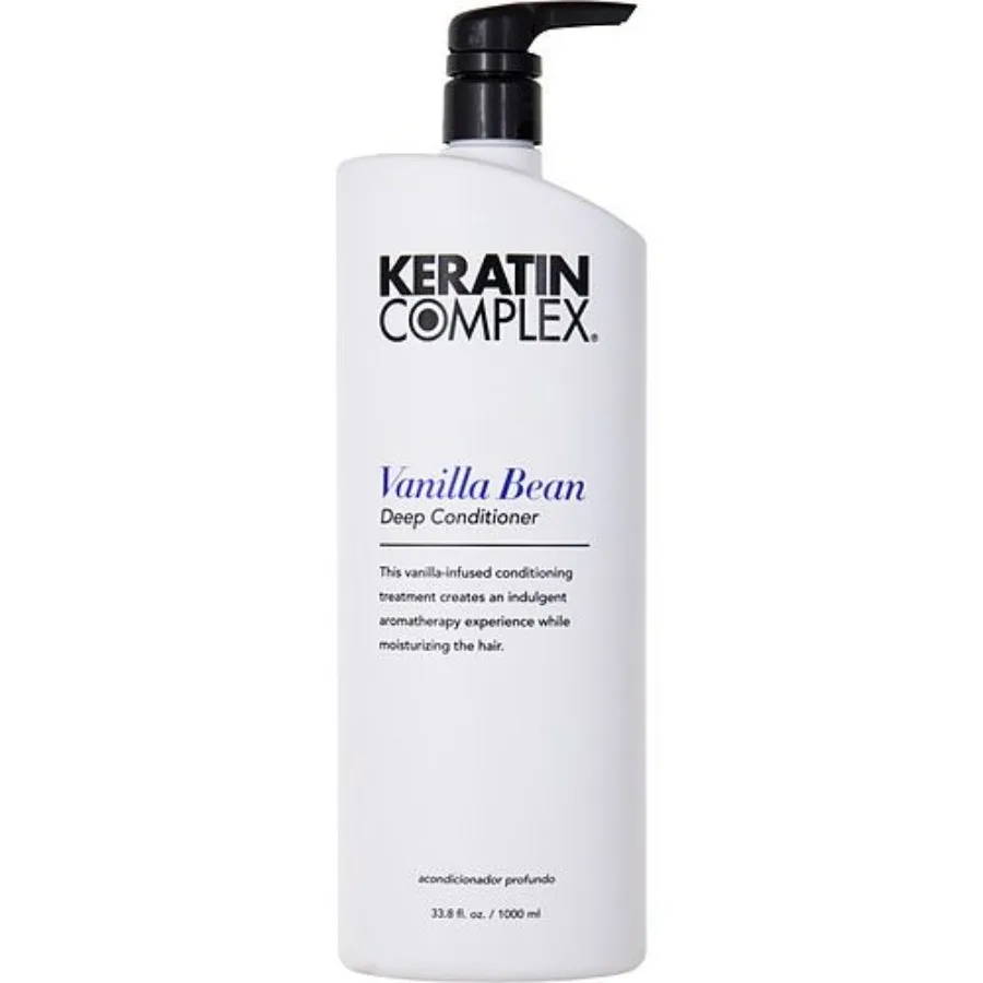 

KERATIN COMPLEX by Keratin Complex VANILLA BEAN DEEP CONDITIONER WITH KERATIN 33.8 OZ PACKAGING MAY VARY