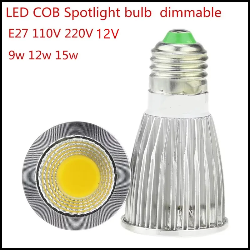 1X HA CONDOTTO LA Lampadina PANNOCCHIA Lampada E27 9W12W 15W HA CONDOTTO Il Riflettore AC110V 220V Per Il soffitto di casa decorare illuminare Caldo