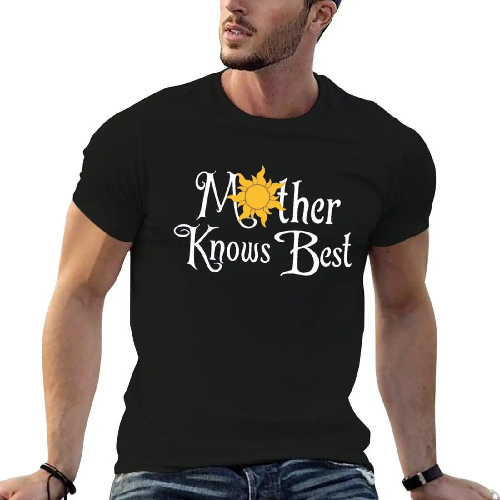 Mother Knows Best Tangled Sun T-Shirt t shirts cotton 100% cotton t shirts man 100% T-Shirt