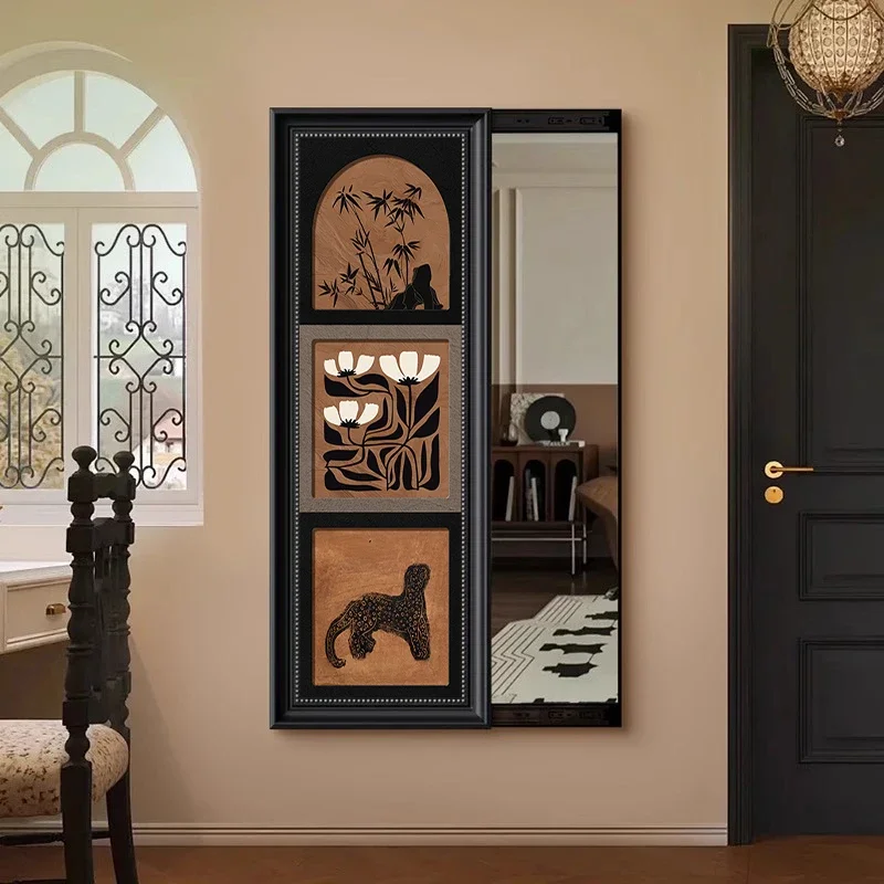 

Full Length Vanity Mirror Aesthetic Rectangle Luxury Body Vanity Mirror Standing Bathroom Espejos Decorativos Home Decor