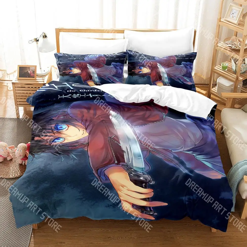 

3d Printing AnimeThe Garden of Sinners Bedding Set Single Twin Full Queen King Size Bed Set Adult Kid Bedroom Duvet cover Sets