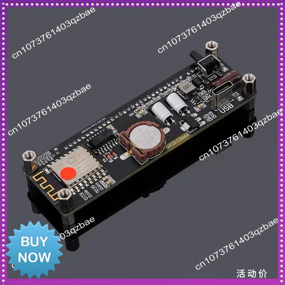 hot-ltem-vfd-clock-with-vacuum-fluorescent-display-wifi-enabled-automatic-timing-calibration-feature