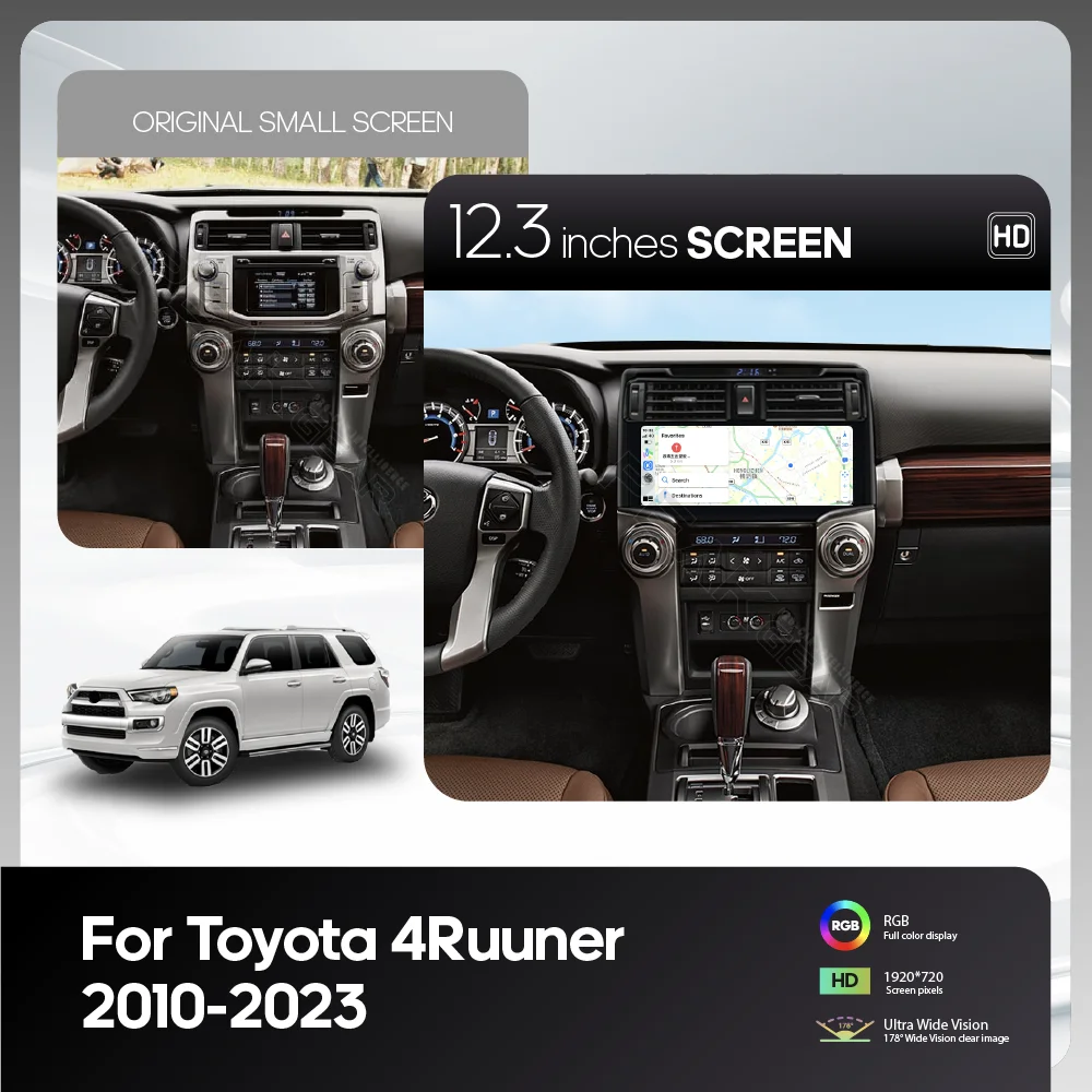 Android 15 Car Multimedia Video Player 12.3