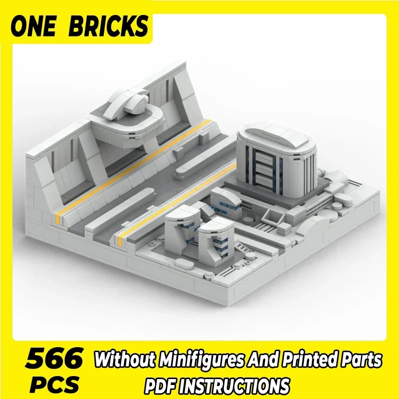 Popular Star Movies Model Moc Building Bricks Military Station Technology Modular Blocks Gifts Christmas Toys DIY Sets Assembly