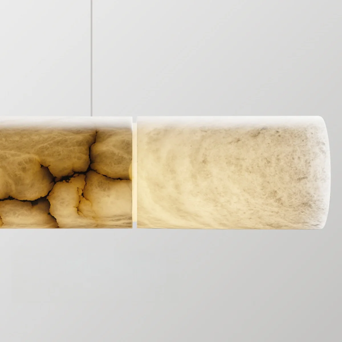 2026 Modern Marble Pendant Lights Linear Kitchen Island Decor Lamp for Dining Room Table Bar Cafe Marble Ceiling Hanging Light view 6