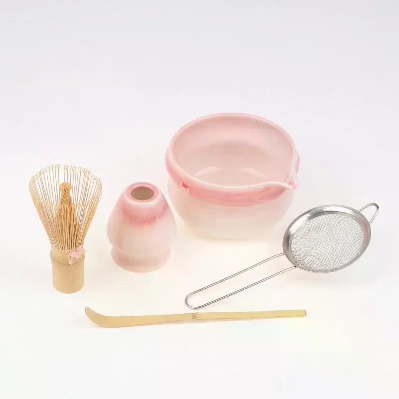 Matcha Set Matcha Whisk Set, Ceramic Matcha Set 5 Pcs Matcha Kit For Matcha Lovers Matcha Kit
