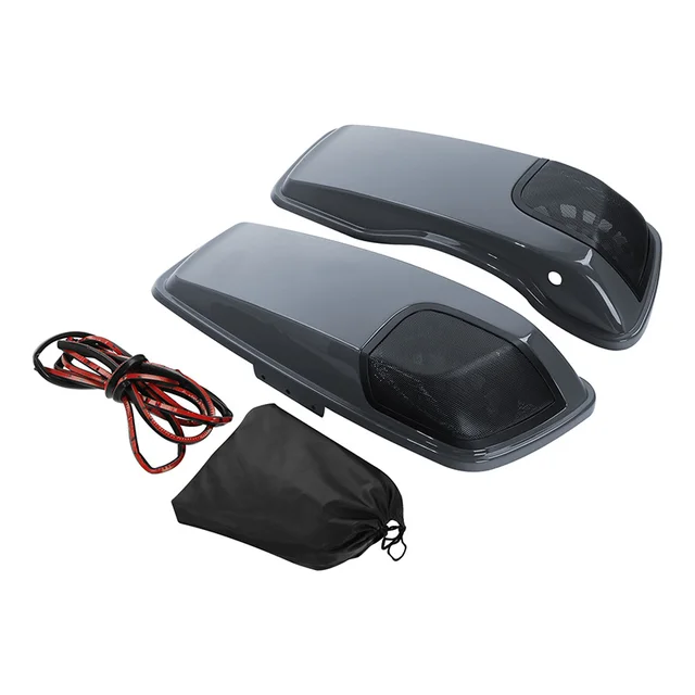 Motocyklowe 5 "x 7" osłony głośników z kratką do Harley Touring Road King electride przemieszczanie się po ulicy 2014-2023 2017