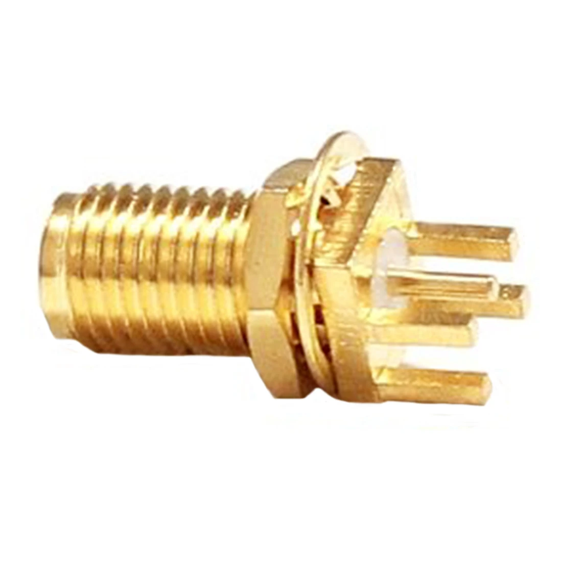 

SMA Female Jack Nut RF Coax Connector End Launch PCB Mount Straight Adapter Goldplated Soldering Terminal NEW Wholesale