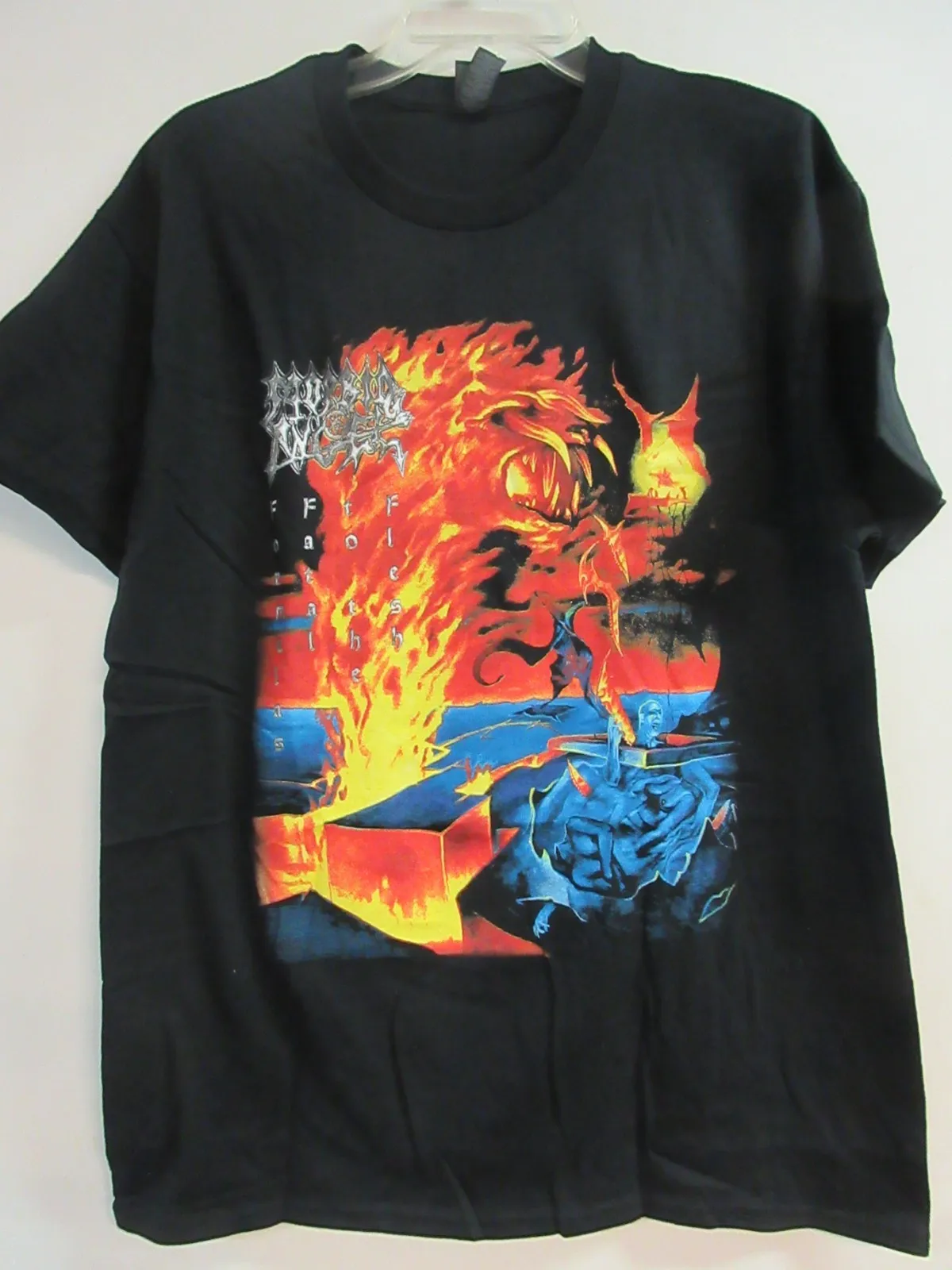 MORBID ANGEL OFFICIAL MERCH FATAL BAND CONCERT MUSIC T-SHIRT LARGE