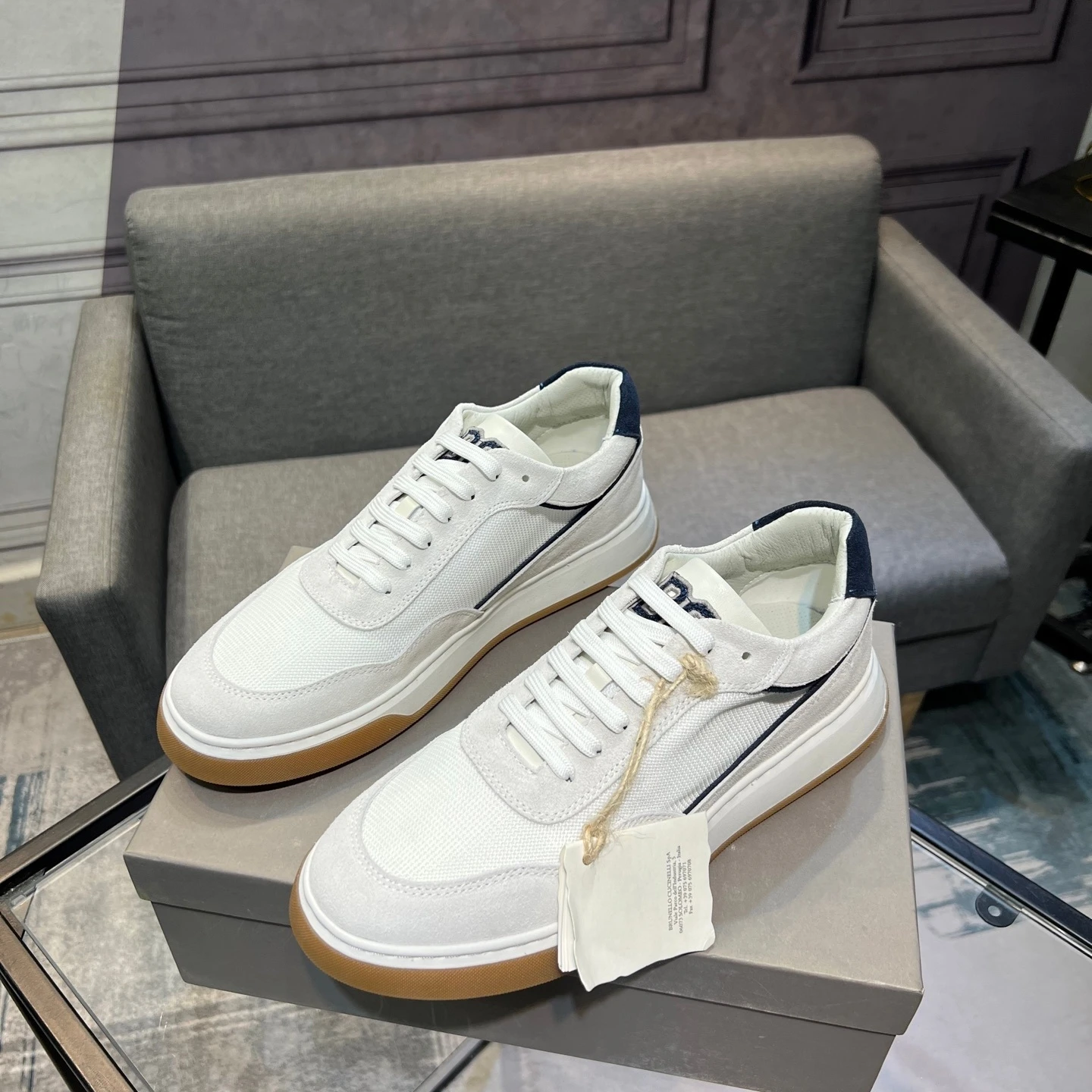 

Элитные мужские кроссовки ручной работы из сетчатой ткани с замшей, дышащие, для активного отдыха, велоспорта и бега, идеальный подарок на праздник