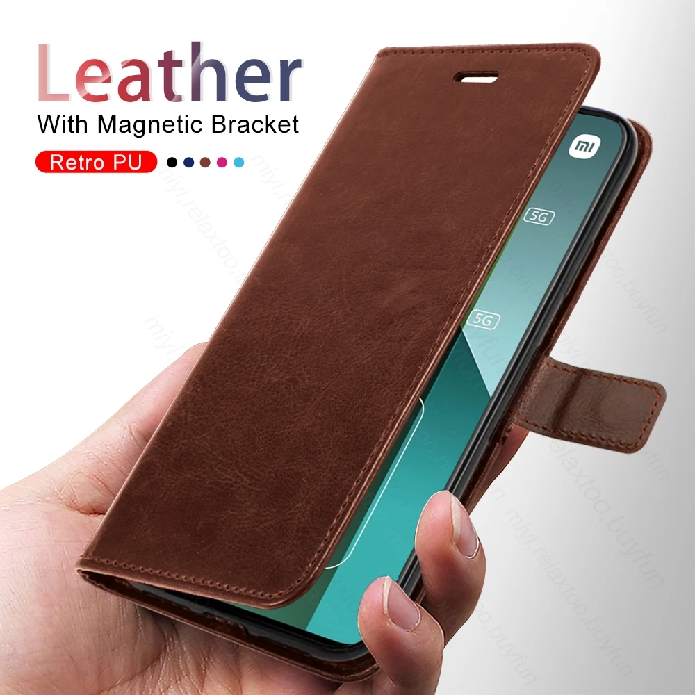 Built-in Card Slot Holder Cover For Xiaomi Redmi Note 13 Pro 5G Book Style Leather Flip Magnetic Stand Case Redmy Note13 Pro+ 5G