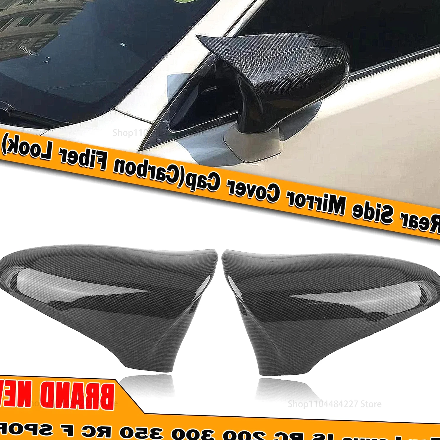 Зеркальный чехол для Lexus IS200 250 300 RC 200 300 350 RC F SPORT IS CT ES LS GS с углеродным волокном/глянцевая черная крышка заднего вида A Зеркальный чехол для Lexus IS200 250 300 RC 200 300 350 RC F SPORT IS CT ES LS GS с углеродным волокном/глянцевая черная крышка заднего вида A