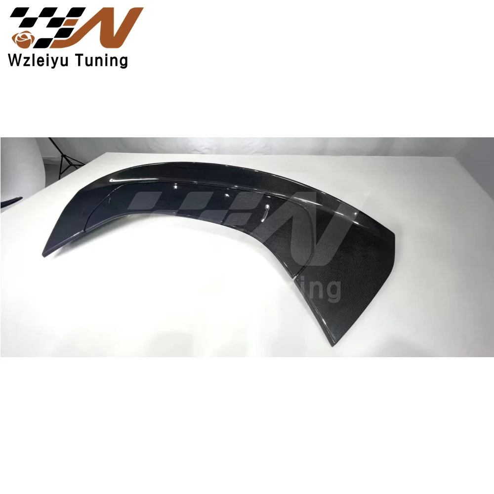 AF Style Dry Carbon Fiber Rear Trunk Spoiler Wing Fit For SF90 High Quality Fitment