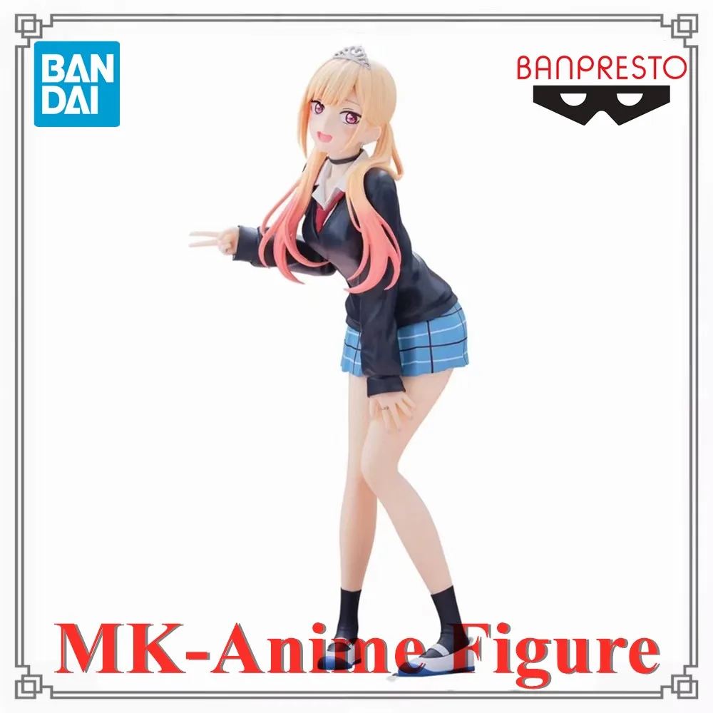 

Оригинальные фигурки BANDAI GLITTER&GLAMOURS My Dress-Up Darling Season 2: Китагава Марин, культурные аниме-фигурки, коллекционные фигурки из ПВХ