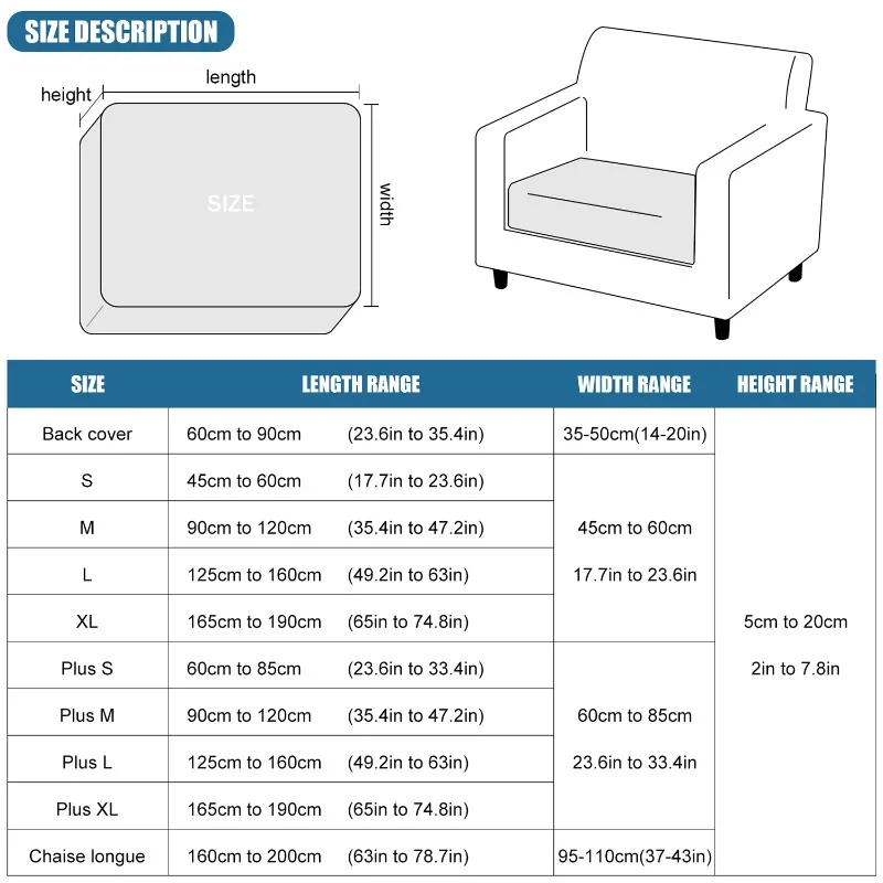 وحدات غطاء وسادة أريكة الجاكار 1 2 3 4 مقاعد L على شكل الأريكة الغلاف المقعد الخلفي وسادة تغطي 2026 غرفة المعيشة #6