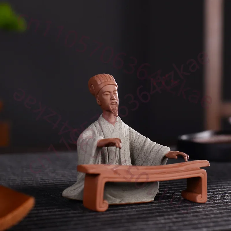 Micro Landscape Decoration Tea Set, Piano, Chess, Calligraphy and Painting, Flower Pet Bonsai, Figure Landscape Tea Pet