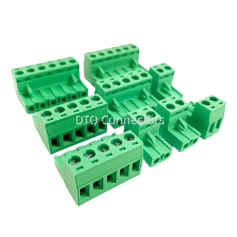 10PCS 2EDGK 5.08mm TERMINAL BlOCK 5.08 PLUG-IN PCB CONNECTOR 2EDG PCB 2PIN /3P/4P/5P/6P/7P/8P/9P/10P