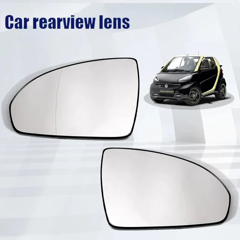 

For 09-14 Mercedes Benz Smart Smart Smart Smart car reversing lens heating rearview lens glass replacement
