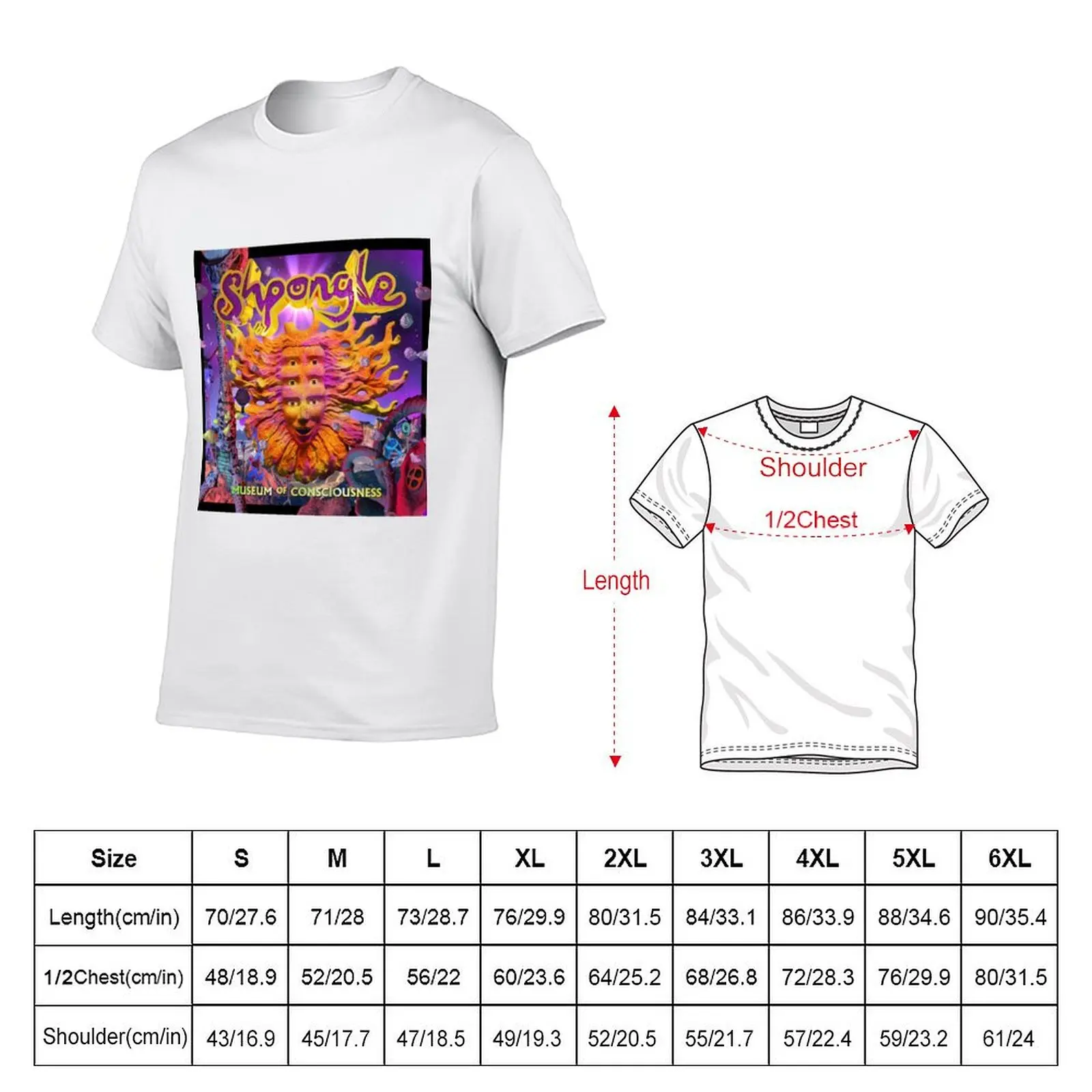 shpongle Poster T-Shirt man t shirt cotton t shirts designer T-Shirt