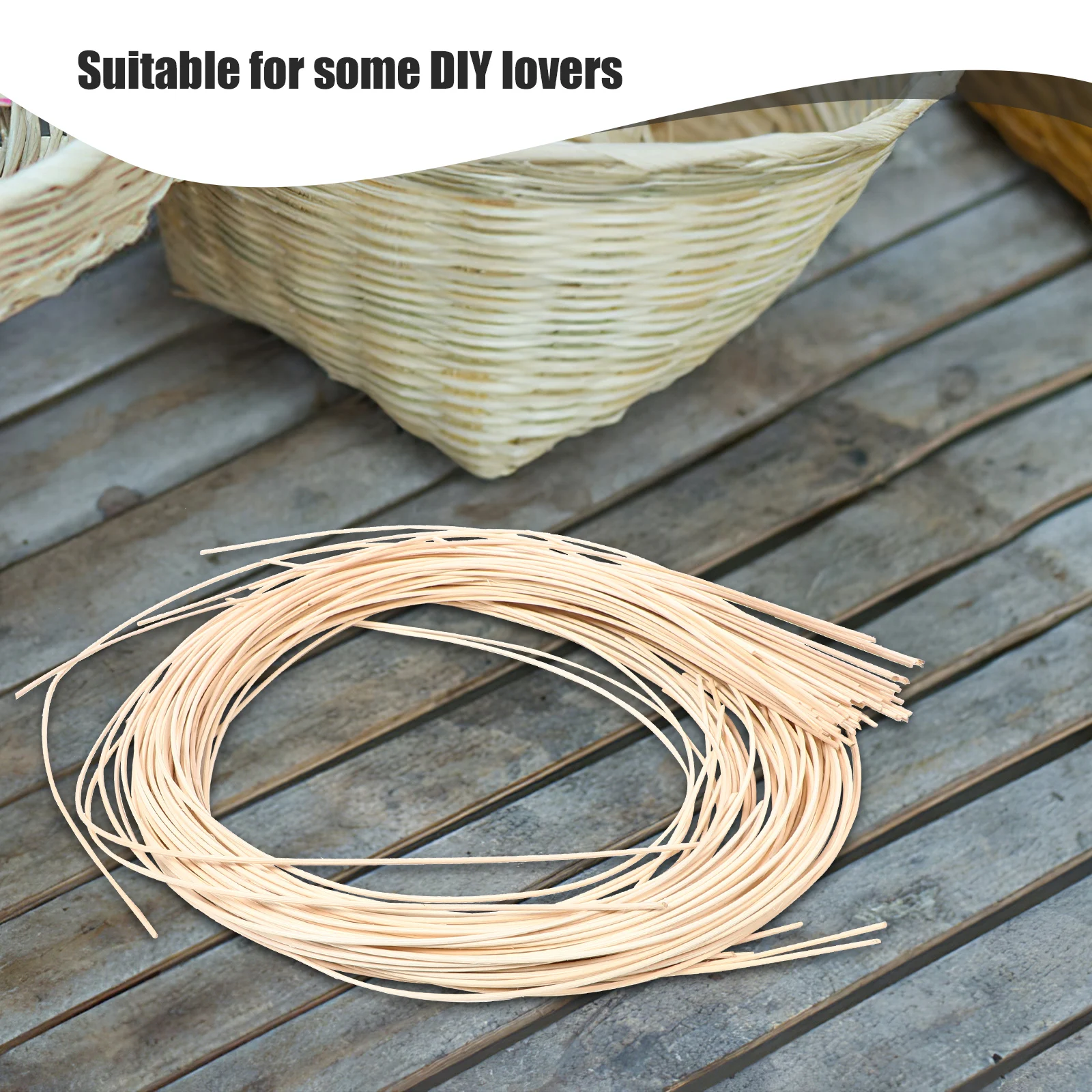 

1 Roll of Durable Repairing Rattan Cane Natural Chair Repair Material DIY Craft Basket Weaving Repair Supplies