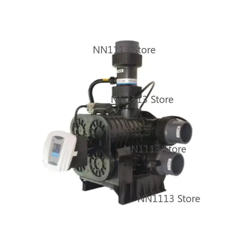 DN80 F96A3 Ceramic Disk LED Automatic Water Softener Valve UVC Sterilizer 30 Lpm Flow Rate OEM Customizable Meter Type Control