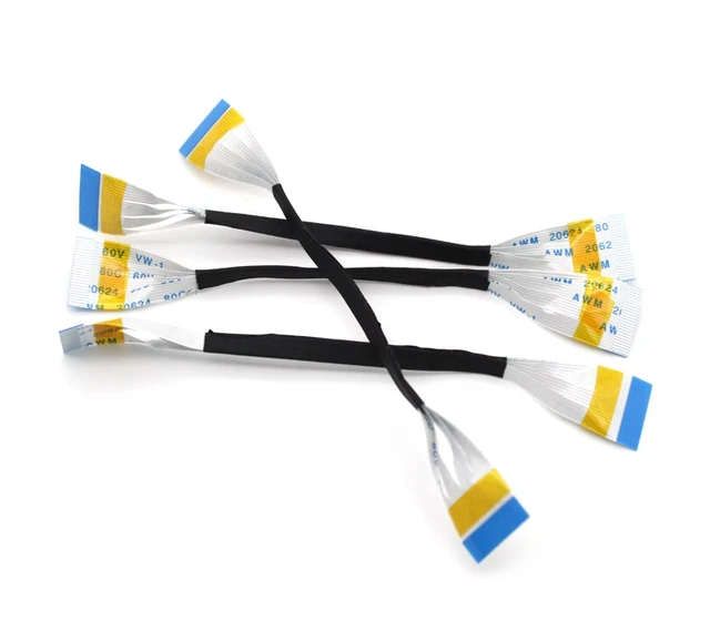 5szt FPC FFC Elastyczny kabel płaski AWM 20624 80C 60V VW-1 A/B Typ 0.5mm 100/150/200/250mm 22P/24/26/30/34/36/38/40 Pin