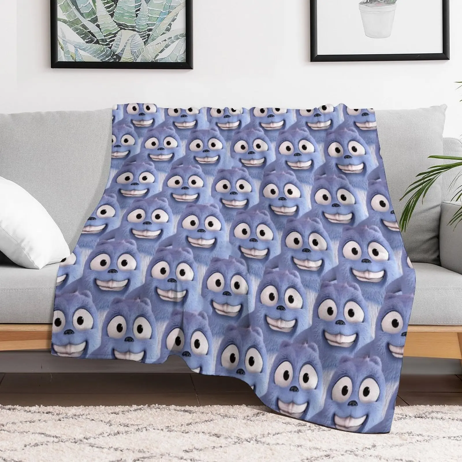 

grizzy and lemmings plush Throw Blanket Bed Fashion Sofas Personalized Gift Blankets