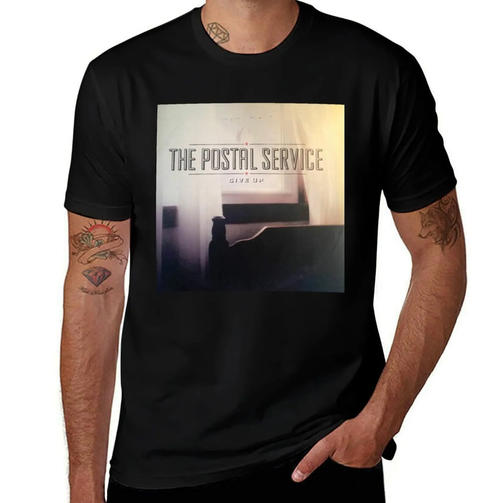 The Postal Service Give Up T-Shirt man t shirt luxury T-Shirt